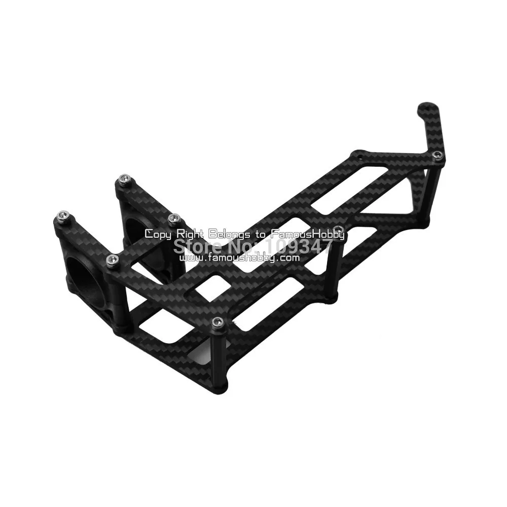 Famoushobby MV038 Z1 батарейный отсек каркас из углеродного волокна для Дронов fpv cnc rc