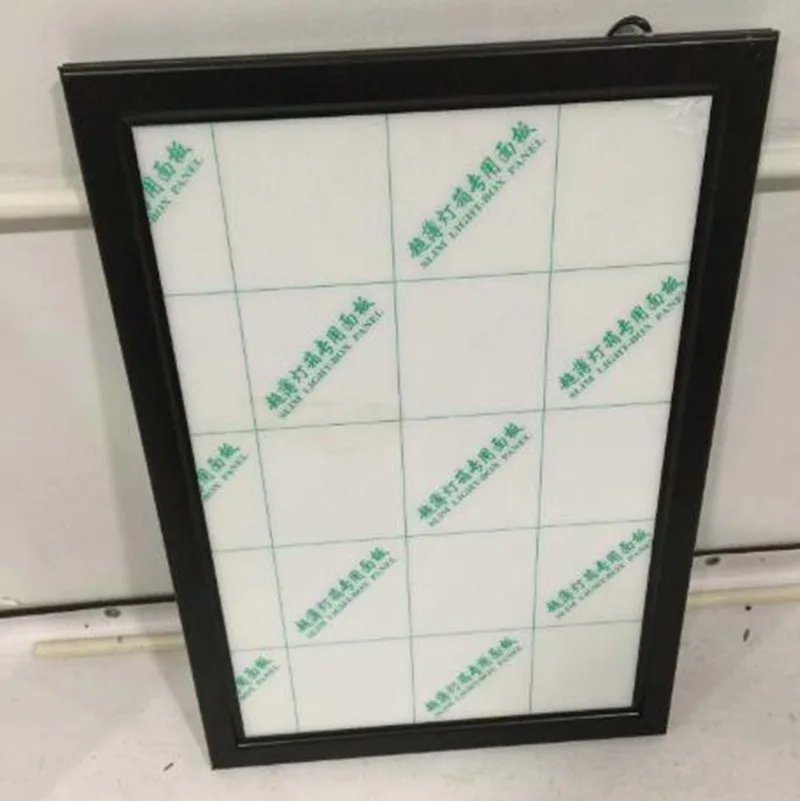 A2 осветительная светодиодная черная рамка для кино плакаты высокая яркость