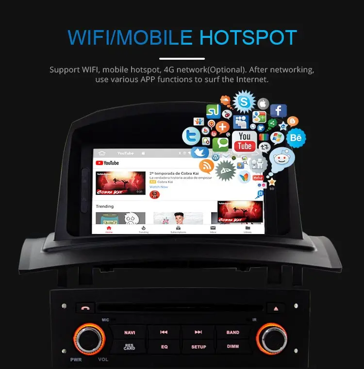 JDASTON Android 9,0 автомобильный dvd-плеер для RENAULT Megane Fluence 2 2002-2008 Восьмиядерный 4G+ 64G Мультимедиа gps стерео wifi радио RDS