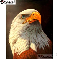 dispaint full squareround drill 5d diy diamond painting animal eagle embroidery cross stitch 3d home decor a10656