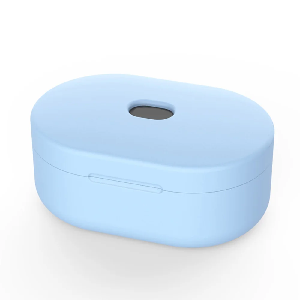 Новейший мягкий силиконовый защитный чехол для Xiaomi Redmi Airdots TWS Bluetooth наушники гарнитура Air Pods наушники коробка