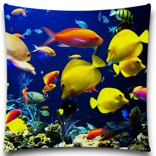 Все виды красочных фоточехлов из хлопка и полиэстера декоративные квадратные