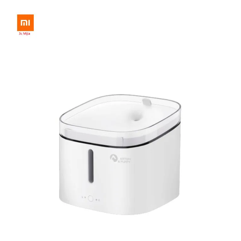 Xiaomi Youpin Pet диспенсер для воды фильтр для собак и кошек чистая вода белый цвет маленький питомец диспенсер для воды