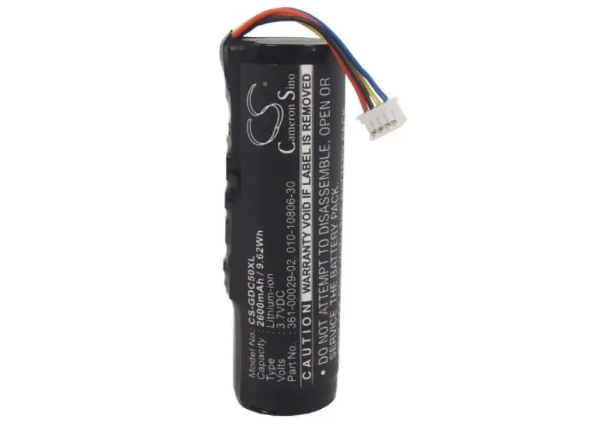 Аккумулятор Cameron Sino 2600mah для GARMIN T5 GPS ошейник отслеживания собак TT 10 TT10 Alpha 100 010 11828 03