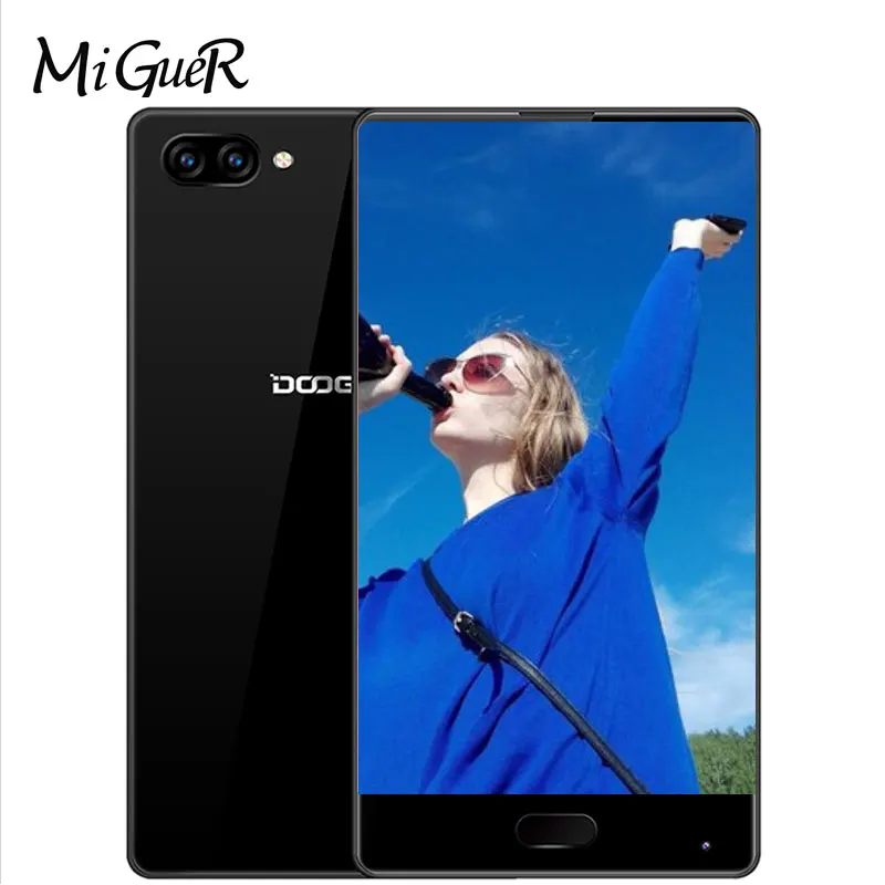 DOOGEE MIX 4 GB + 64 мобильного телефона 5 ''HD Android 7 0 Helio P25 Octa Core 2 GHz 16MP 8MP 3380 mAH 4G
