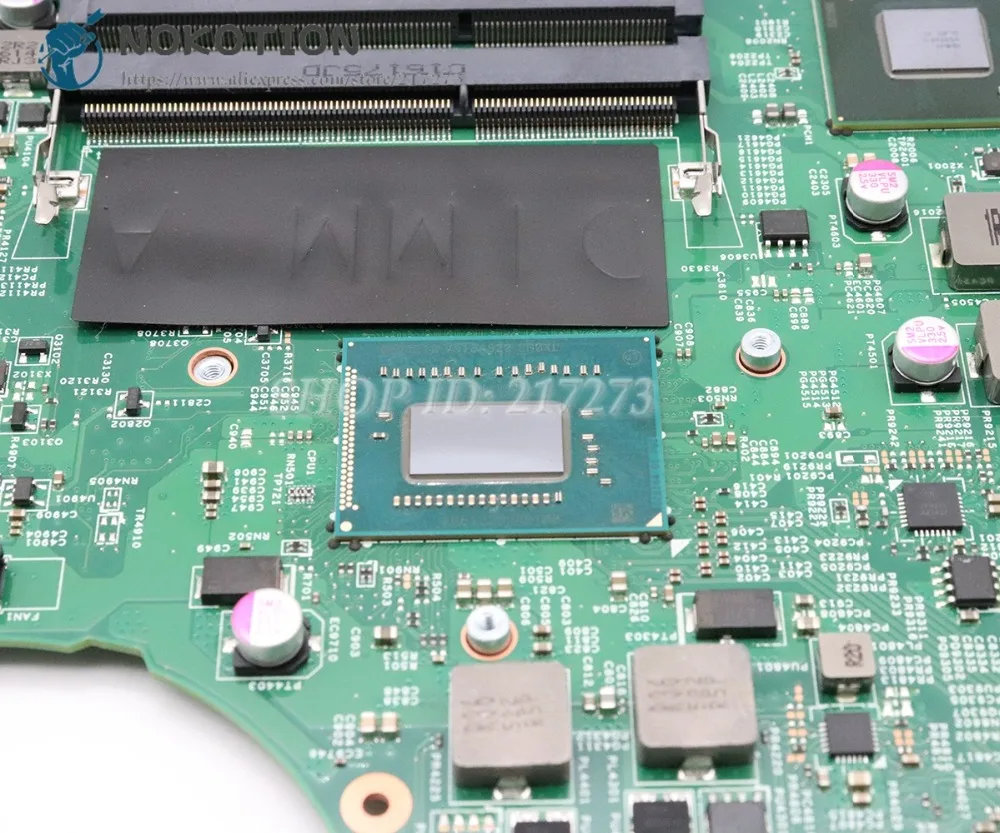 NOKOTION для Dell Inspiron 15R 3421 Материнская плата ноутбука SR0XL I5-3337U Процессор DDR3 GT625M графика CN-055NJX 055NJX 55NJX основная плата