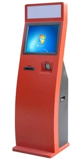 19 дюймов самообслуживания карты посещаемости терминал с клавиатурой Больница