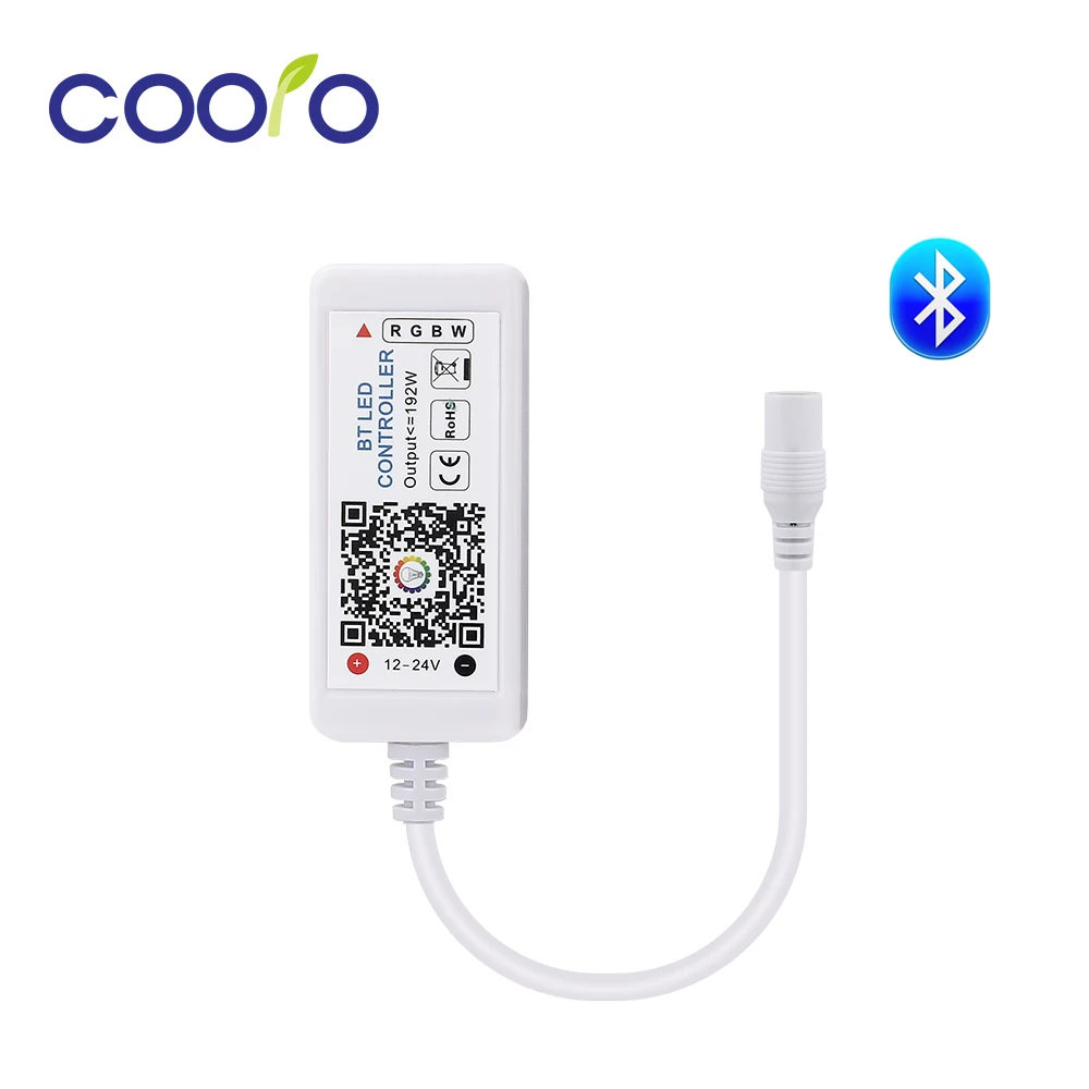 

Светодиодный контроллер RGB / RGBW/RGBWW, волшебный миниатюрный контроллер RGB для светодиодной ленты, DC 12 В, 24 В, Bluetooth