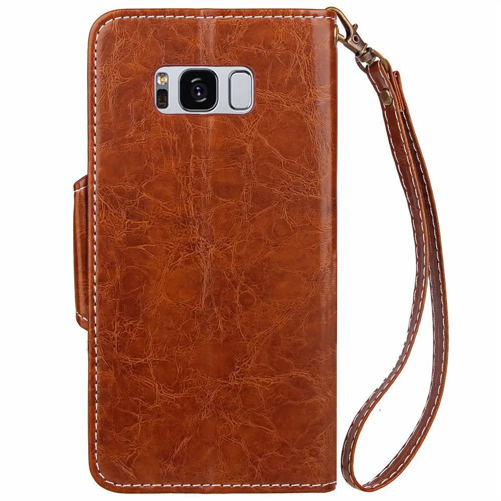 Case For Samsung Galaxy S8 S 8 8S G950F G950FD Wallet Flip Phone PU Leather Capa Cover SM-G950F SM-G950FD G 950F 950FD Coque Box | Мобильные