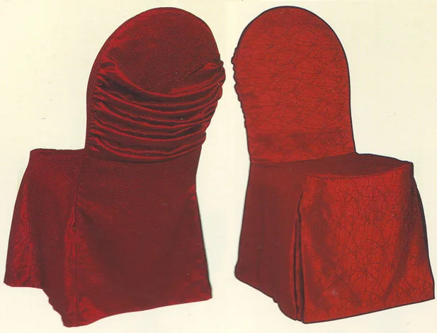 custom-made MOQ 30pcs beautiful luxury red chair cover wedding with bowknot | Дом и сад