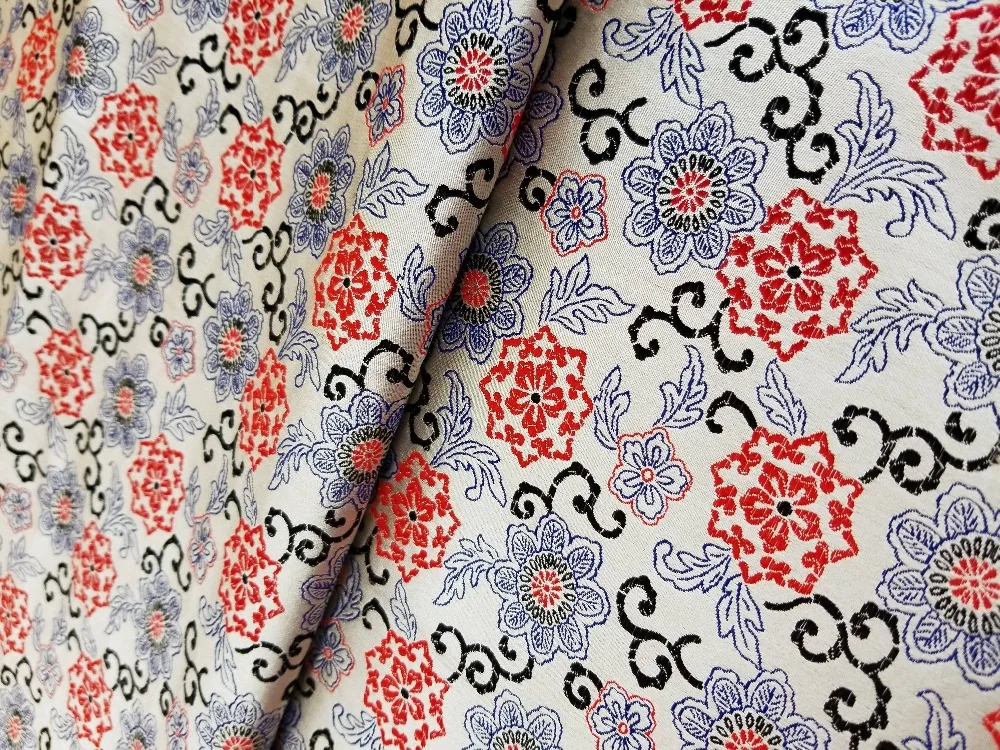 Китайская шелковая парчовая тканая Дамасская ткань Чонсам Подушка