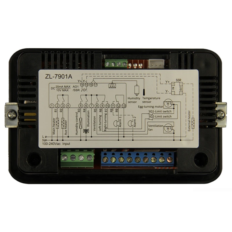 Hot sale Zl-7901A 100-240Vac Pid Multifunctional Automatic Incubator Controller Temperature Humidity For | Инструменты