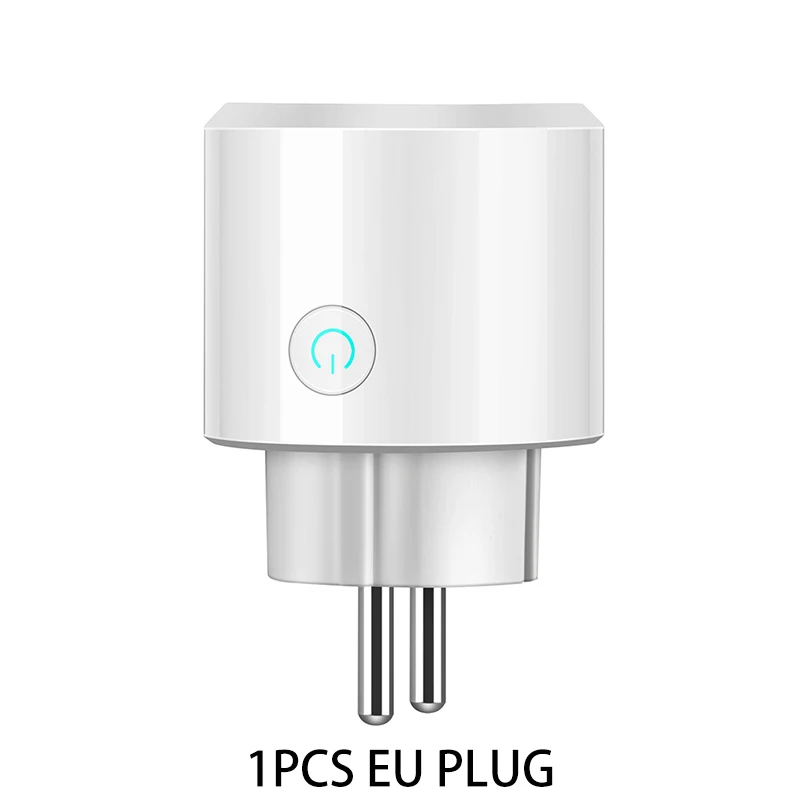 1 PCS EU PLUG Умный дом 2 шт. EU/UK/US умный дом штекер беспроводной wifi Пульт дистанционного управления розетка Голосовое управление синхронизация умная розетка поддержка Alexa - Комплект: 1 PCS EU PLUG