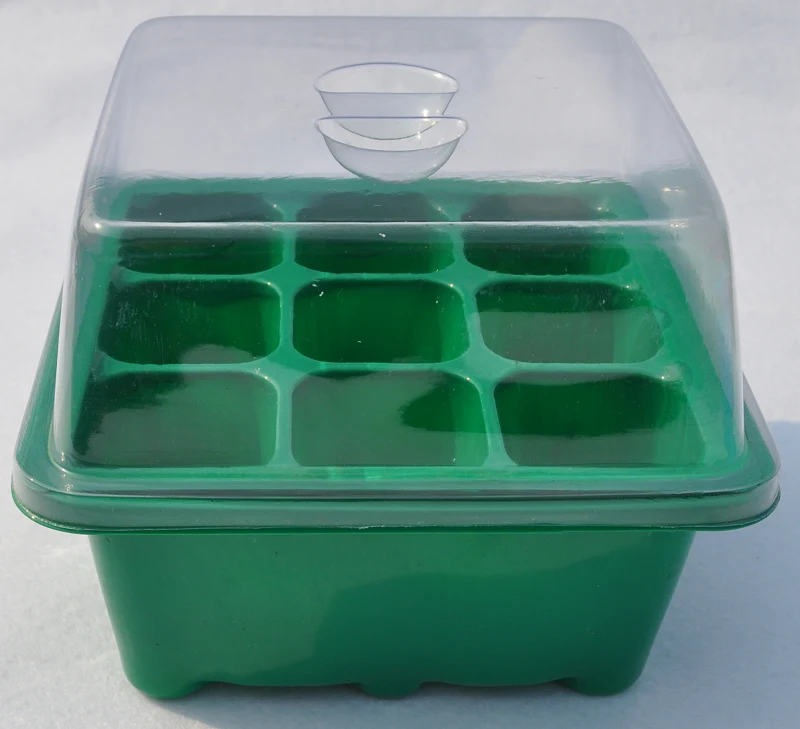 Бесплатная доставка/Высокое качество/2 части прозрачная коробка с 12 отверстиями/9