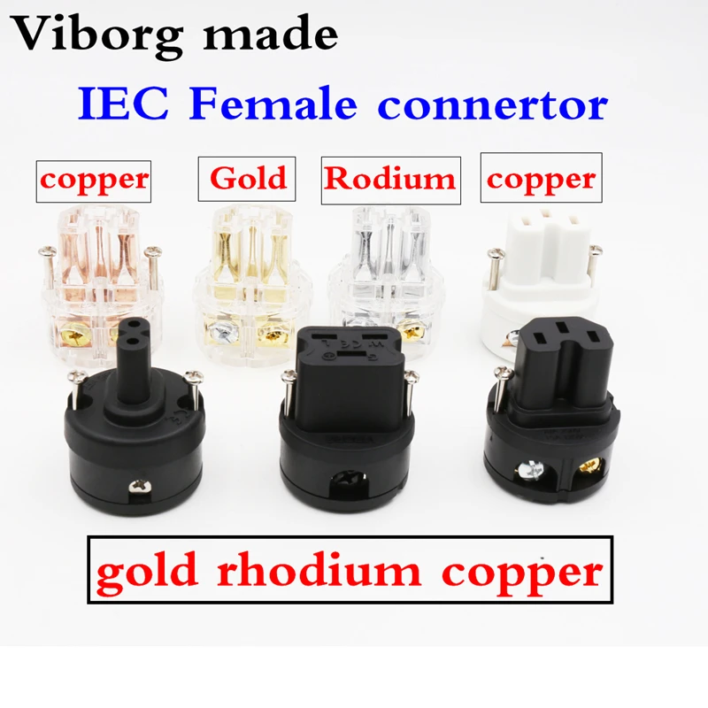 Hifi аудио X 1 пара Hifi аудио прозрачный родиевое покрытие P-004E EUR schuko Кабель питания штекер удлинитель адаптер