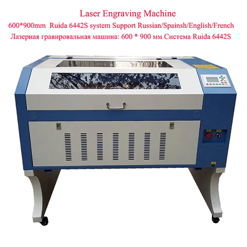 60w 80w 90Wreci 100w acrylic CO2 laser cutting/laser engraving machine JIN ZHI YIN 6090 engraver machine