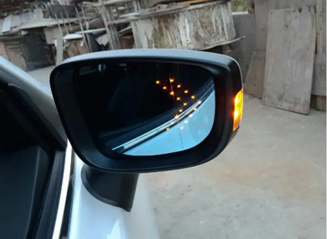 Светодиодный нагревательный боковой сигнал поворота синяя кривизна