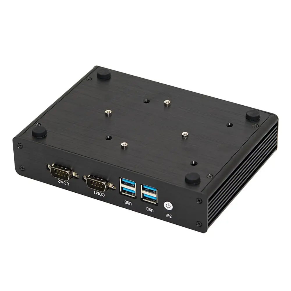 Безвентиляторный промышленный Мини ПК настольный компьютер Windows 10/Linux Intel Core I3 4030U