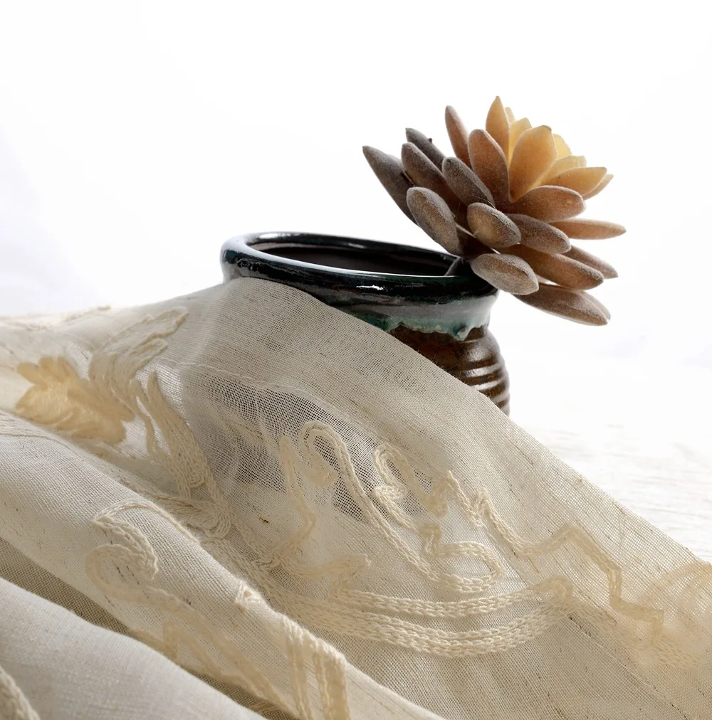 Хлопчатобумажная занавеска разноцветные цветочные французские занавески для