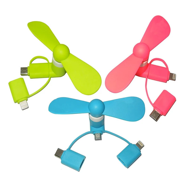 Binful Mini портативный вентилятор Micro USB мобильный телефон гаджет тестер для iphone 5 6 6s 7
