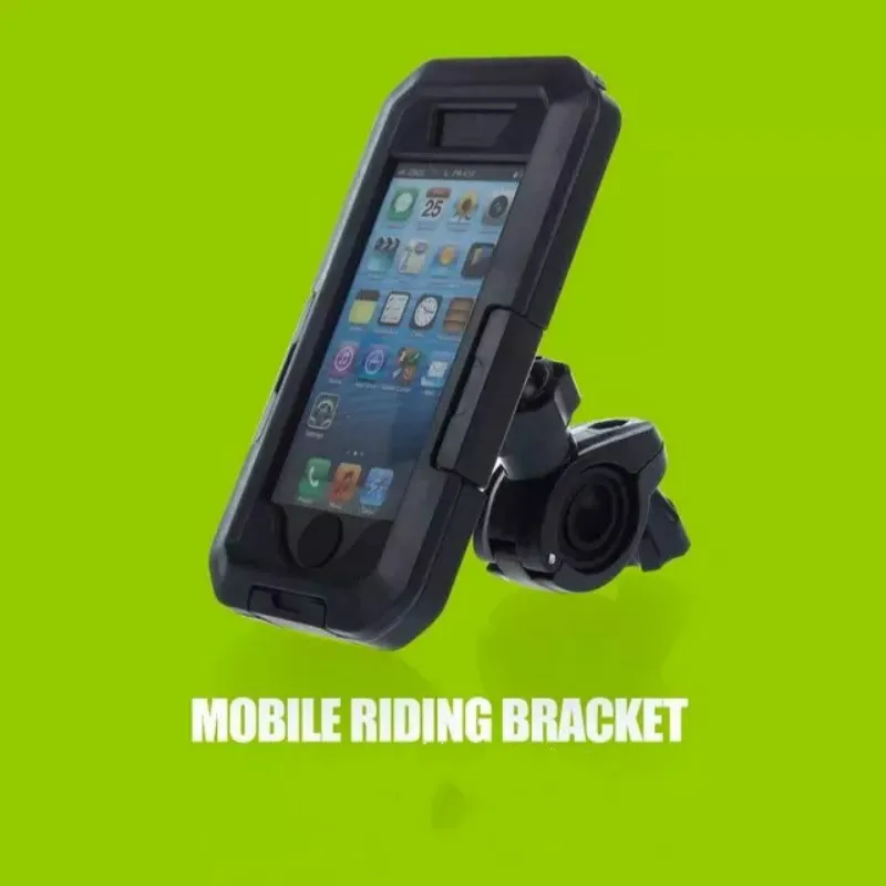 motorcycle bicycle phone holder bag for iphone xs max 8 7 plus 11 pro waterproof case mobile support bike handlebar holder stand free global shipping