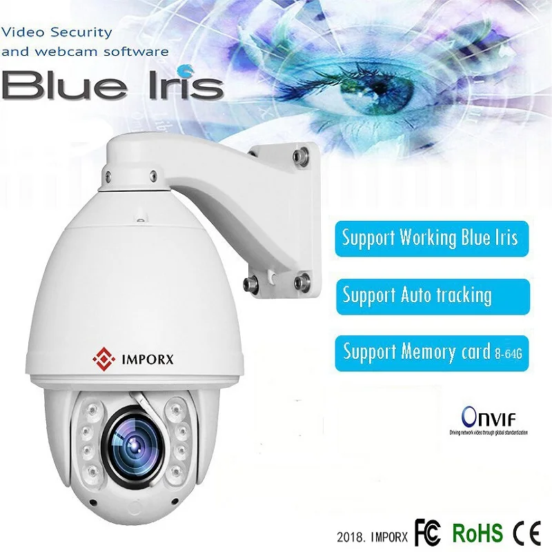 IMPORX Wifi CCTV камера 30X 3MP аудио наружная ip HD Ночная безопасности IR 150M Автоматическое