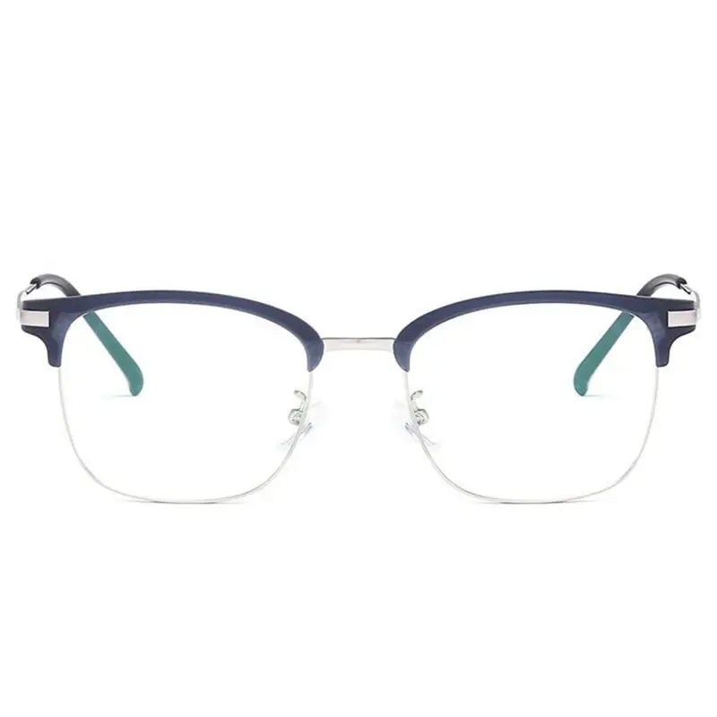 

KESMALL New Retro Half Glasses Frame Women Men High Quality Myopia Eyeglasses Frames Clear Lens Eyewear Marco De Lentes XN777