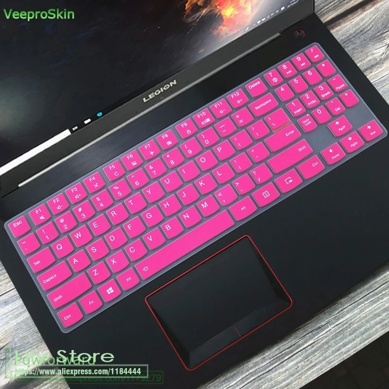 Силиконовая клавиатура защитная оболочка покрытие для lenovo Легион Y720 Y540 Y530 Y520 R720 Y7000 15,6 ''/Y730 Y740 17,3''