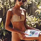 Бразильские стринги, микро бикини, бикини, набор, купальники, высокий вырез, купальник для женщин, v-образный вырез, сексуальный купальник для женщин, 2020, пуш-ап, бикини, купальник, бикини, костюм женский