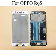 Original LCD Holder Screen Front Frame For OPPO R9S Battery Back Cover Mobile Phone Cover For OPPO R