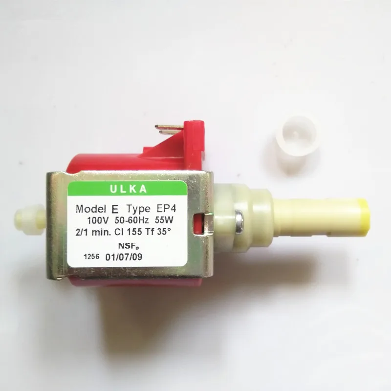 Ulka Кофе электромагнитный насос Модель EP4 Напряжение 100v 50hz 60hz Мощность 55 Вт потока