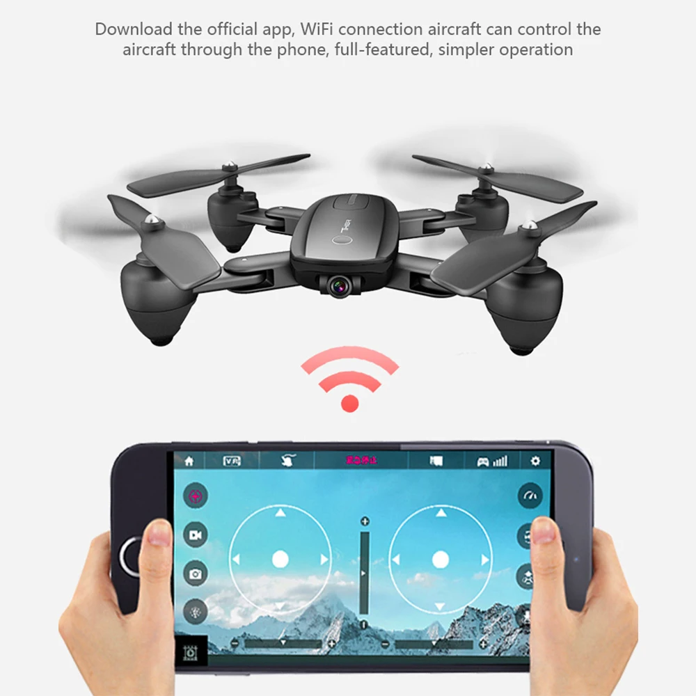 Дрон оптический поток hover складной фиксированный высокий HD аэрофотосъемка 1080 p wifi