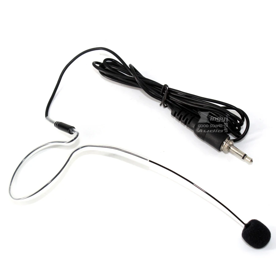 5 шт. микрофон с одним ушным крючком 3 мм