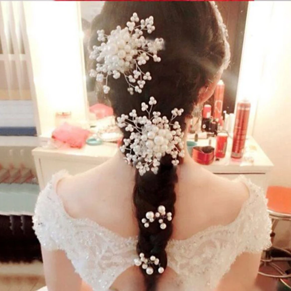 AINAMEISI элегантные свадебные гребни для невесты ручной работы хрустальные бусины