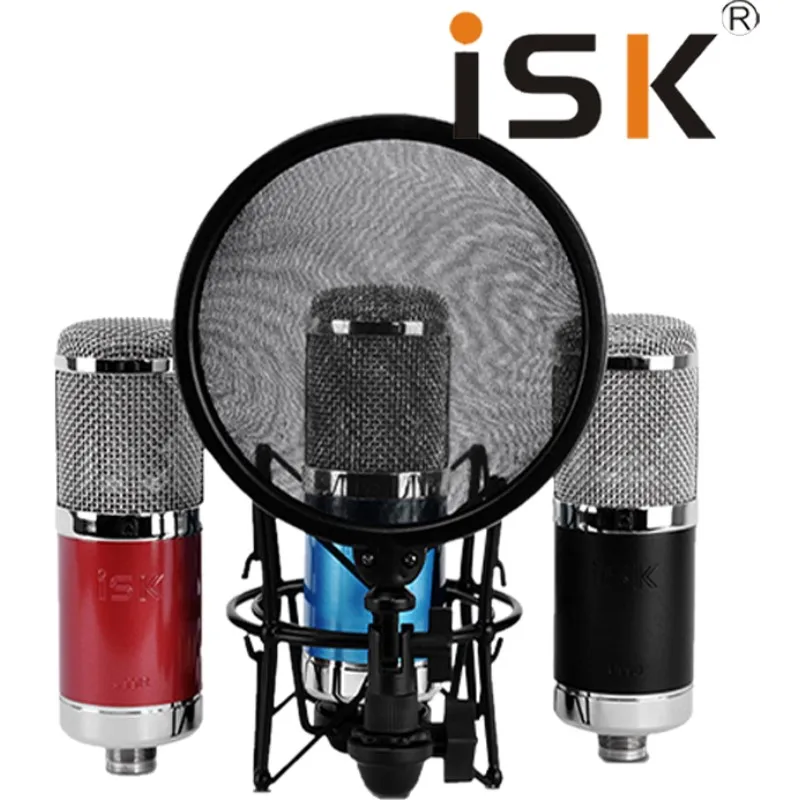 Оригинальный Микрофон для студийной записи ISK U99 микрофон идеальной теплый