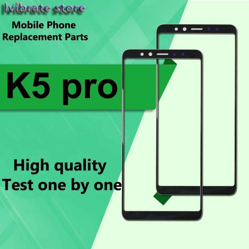 Для Lenovo K5 pro L3804 переднее внешнее стекло объектив сенсорная панель экран для K5pro