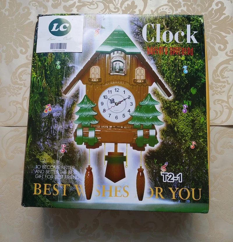 часы настенные Кукушка Моды гостиной 16 дюйма будильник качество качели