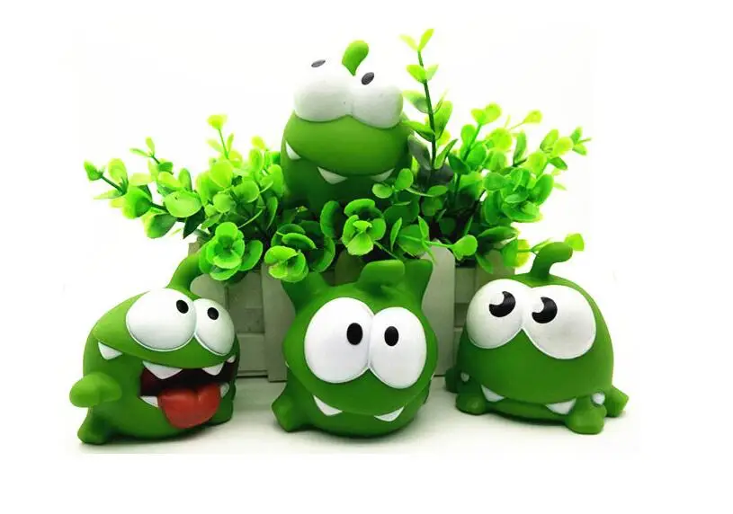 Веревка лягушка виниловая Резина Android игры Кукла обрежьте веревку Ом ном конфеты