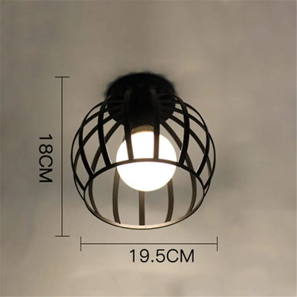 Новый 1 шт. геометрический потолочный светильник простой железный подвесной для