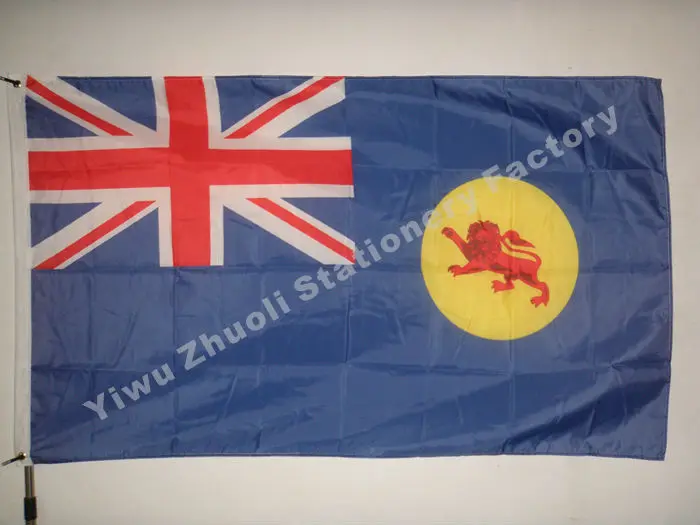 

British North Borneo Blue Ensign Flag 150X90cm (3x5FT) 120g 100D Polyester Double Stitched High Quality Banner Free Shipping