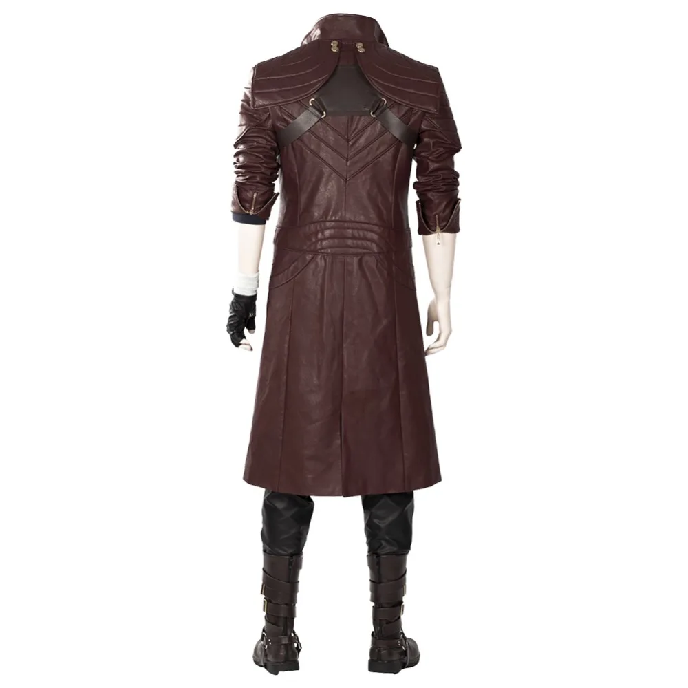 Полный комплект DMC 5 костюм Данте куртка обувь ботинки брюки DMC Косплей наряд перчатки реквизит взрослых Хэллоуин Карнавальный костюм для мужчин и женщин