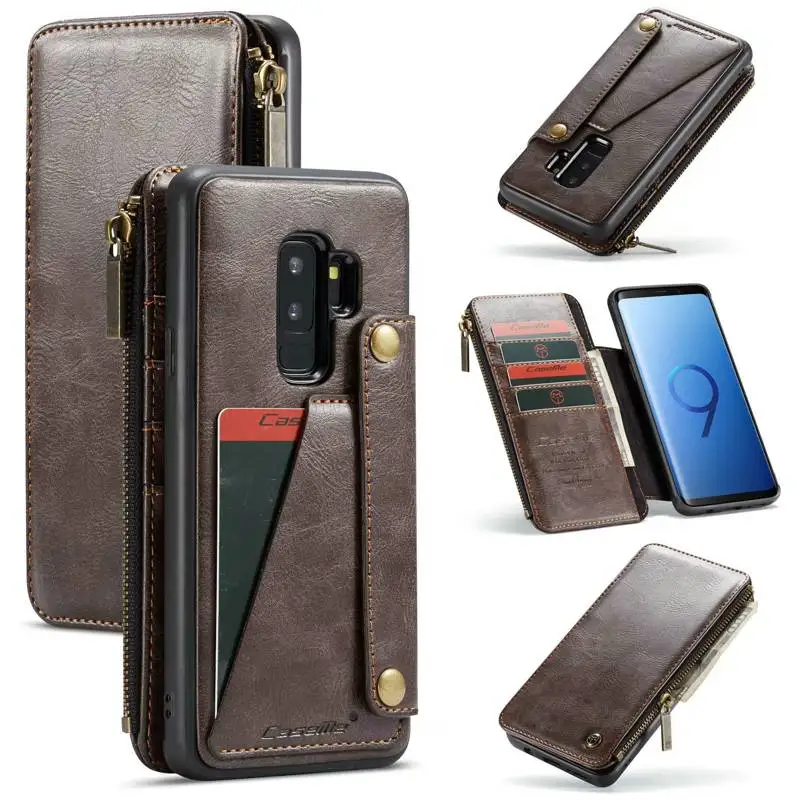 Кошелек Браслет чехол для телефона для samsung Galaxy s9 plus note9 coque роскошный кожаный Fundas Etui защитные чехлы аксессуары сумки