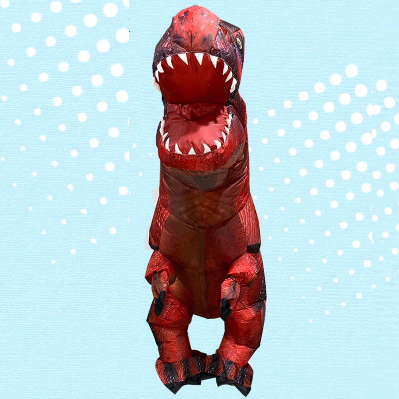 Раптор динозавр взрослые костюмы для косплея T-REX надувная одежда ездовые игрушки