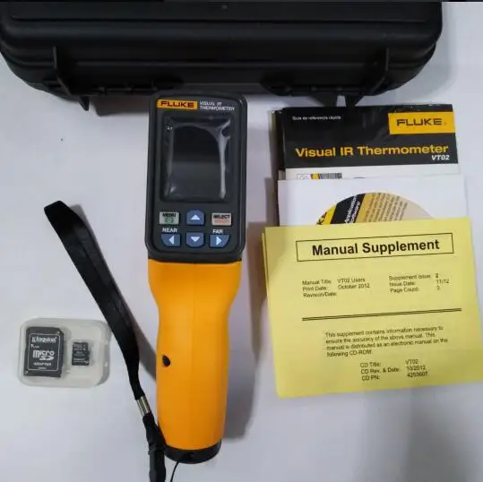 100% Новый оригинальный Визуальный ИК термометр Fluke VT02 инфракрасная