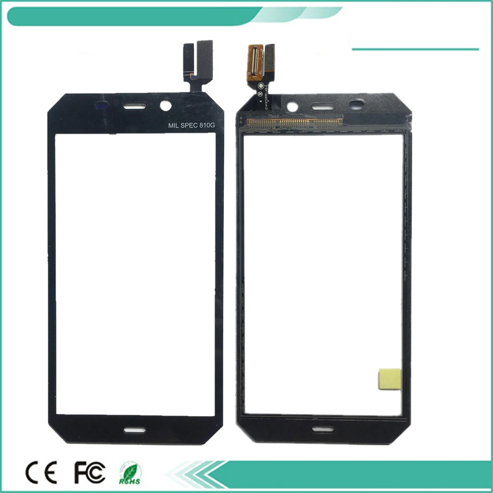 4 7 Дигитайзер сенсорного экрана для CAT MIL SPEC 810G передняя стеклянная линза