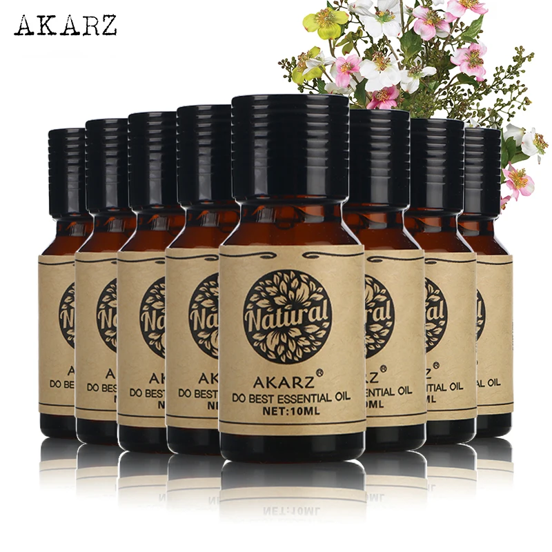 AKARZ Famous brand value meals Jasmine Eucalyptus Tea Tree Citronella Musk Oregano Rose Cherry blossom essential Oils 10ml*8
AKARZ Famous brand value meals Jasmine Eucalyptus Tea Tree Citronella Musk Oregano Rose Cherry blossom essential Oils 10ml*8