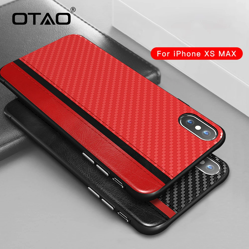 OTAO Роскошный чехол для телефона из искусственной кожи iPhone X XS MAX XR 7 8 Plus 6s 6 чехлы