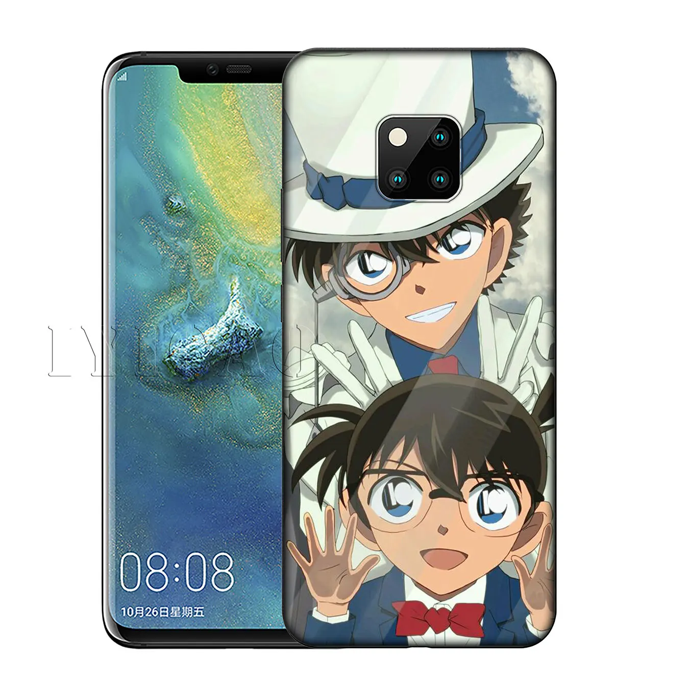 IYICAO Japanese Anime Detective Conan Silicone Soft Case for Huawei Nova 3 3i 2i Mate 20 10 Pro Lite |