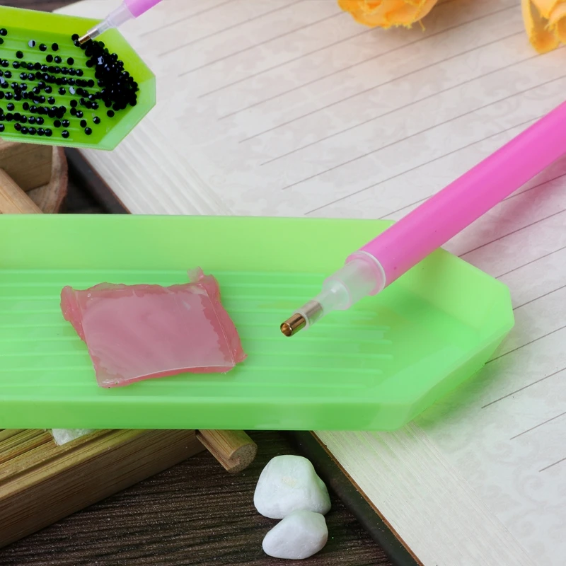 3 шт./компл. маникюрная ручка для дизайна ногтей и набор из горного хрусталя