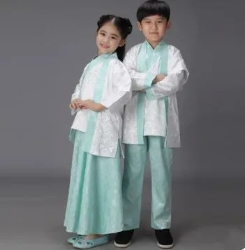 Костюмы праймера трех персонажей костюм династии ханьфу для детей одежда